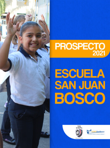 ESCUELA SAN JUAN BOSCO - CEDES Don Bosco