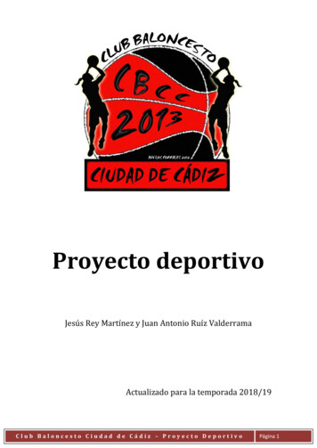 Proyecto Deportivo - BasketClubs