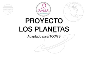 PROYECTO LOS PLANETAS PDF - Clinicasentits 