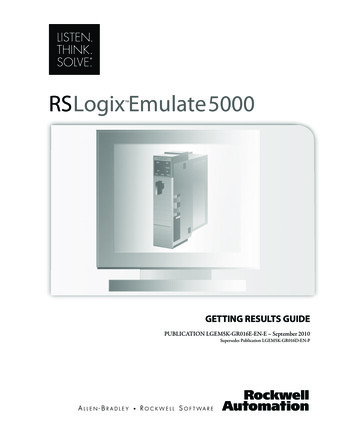 RSLogix Emulate 5000 - Xybernetics