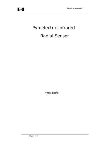 Pyroelectric Infrared Radial Sensor - Olimex