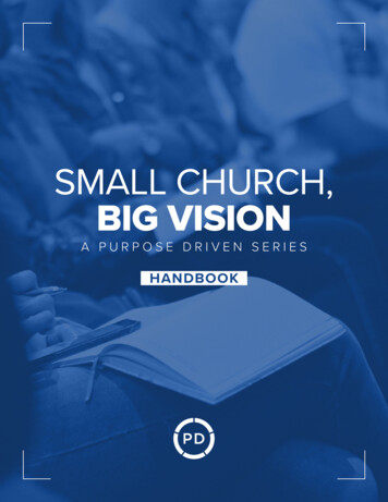 Small Church, Big Vision