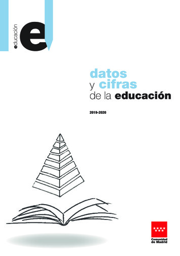 BVCM050013 Datos Y Cifras De La Educación 2019-2020 - Comunidad De Madrid