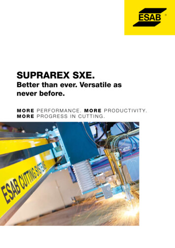SUPRAREX SXE. - Mark Allen