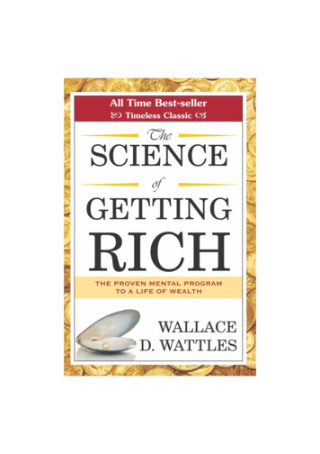 Wallace D. Wattles The Science Of Getting Rich
