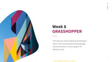 Week 8 GRASSHOPPER - Mia Tedjosaputro