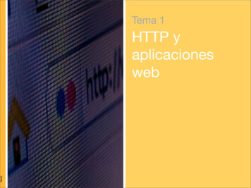 Tema 1 HTTP Y Aplicaciones Web - Ua