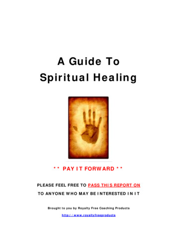 A Guide To Spiritual Healing - Mysticknowledge 