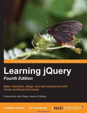 Learning JQuery - DRU