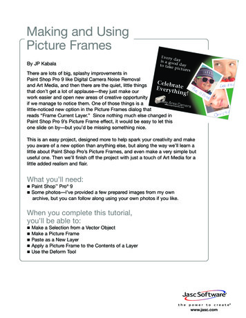 Making And Using Picture Frames - Corel