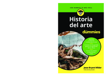 Historia Del Arte Para Dummies - PlanetadeLibros