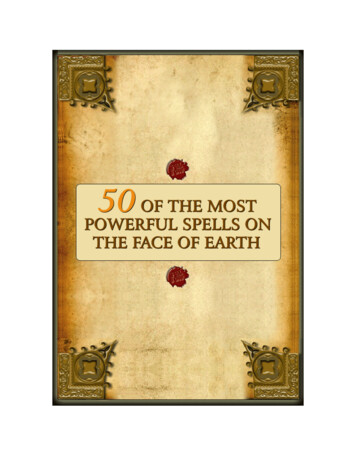 50 Of The Most Powerful Spells - Grey Fang's Ebook Library