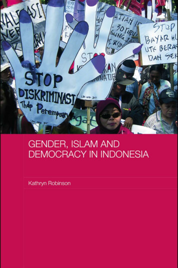 Gender, Islam And Democracy In