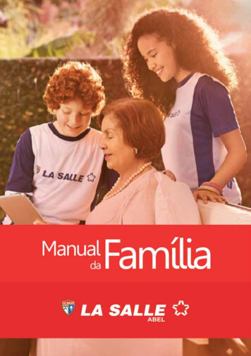 Manual Da Família Do Colégio La Salle Abel