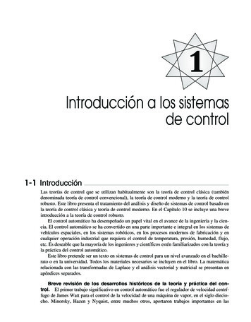 Introducción A Los Sistemas De Control - Microsoft