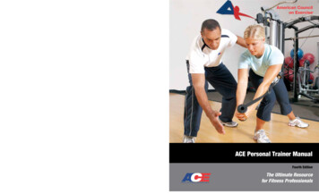 ACE Personal Trainer Manual - Yourmedicalstore-eg 