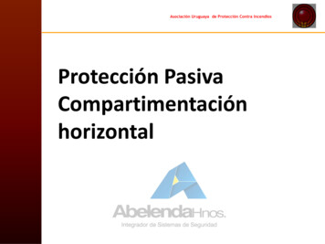 Protección Pasiva Compartimentación - AUPCI