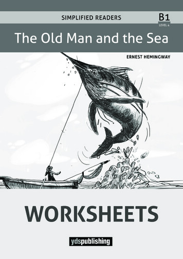 The Old Man And The Sea Worksheets - YDS Publishing