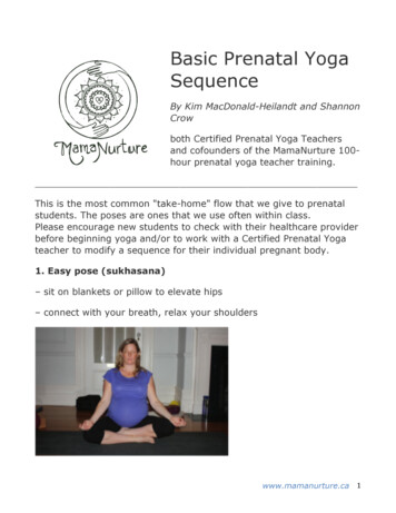 Basic Prenatal Yoga Sequence - MamaNurture