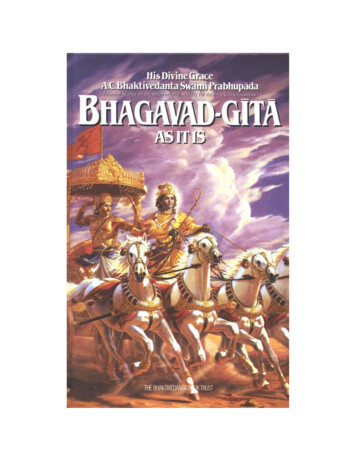 Bhagavad-Gita As It Is - Andhra-Telugu