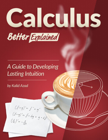 Calculus Better Explained
