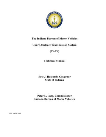 The Indiana Bureau Of Motor Vehicles - IN.gov
