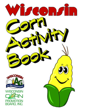 Corn Activity Book - Wisconsin