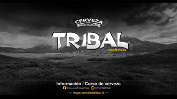 Información / Curso De Cerveza - CERVEZA TRIBAL
