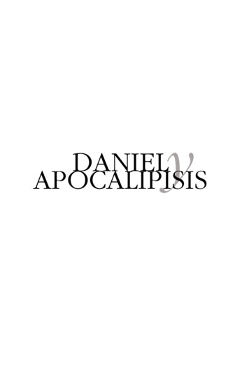 Daniel Y Apocalipsis 1
