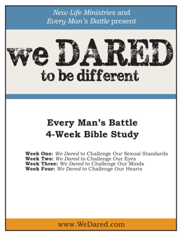 Every Man's Battle 4-Week Bible Study - Newlifenetwork 