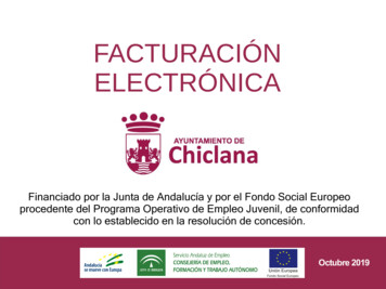 FACTURACIÓN ELECTRÓNICA - Chiclana De La Frontera