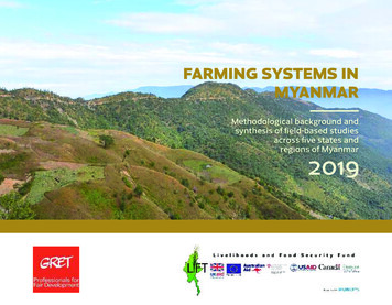 Farming Systems In Myanmar - Lift