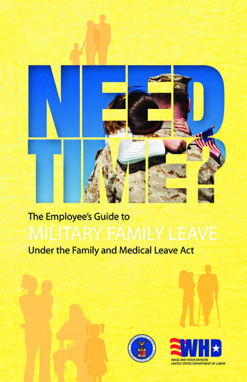 Military Family Leave - Dol