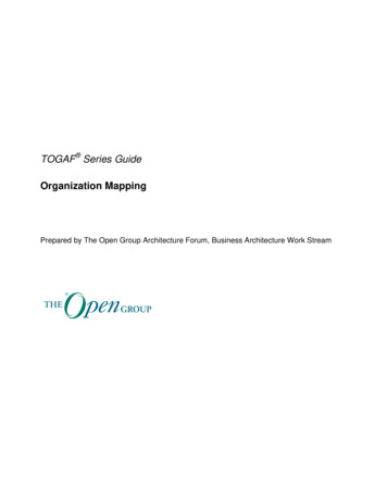 TOGAF Series Guide: Organization Mapping - Governance Foundation