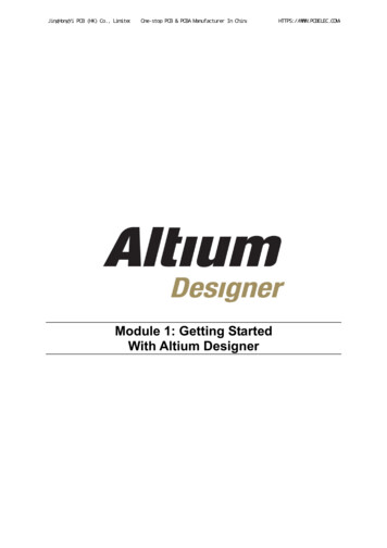 Module 1: Getting Started With Altium Designer - Pcbelec 