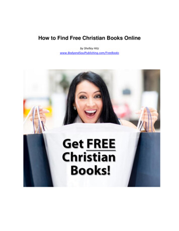 How To Find Free Christian Books Online - Body And Soul Publishing