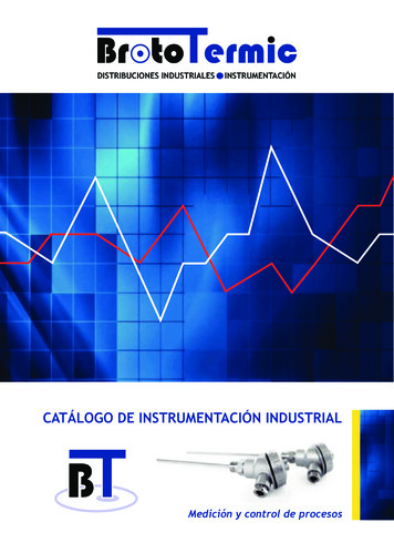 Catálogo De Instrumentación Industrial