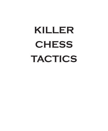 Killer Chess Tactics