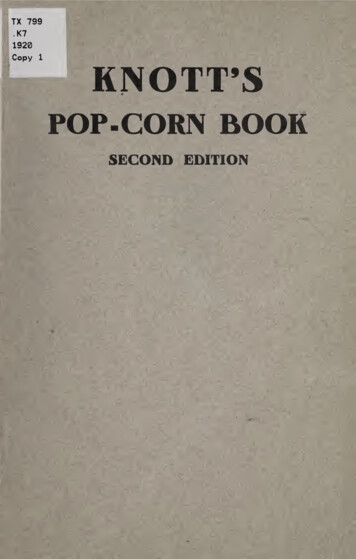 Knott's Pop-corn Book - Internet Archive