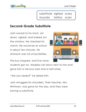 Second-Grade Substitute - K5 Learning