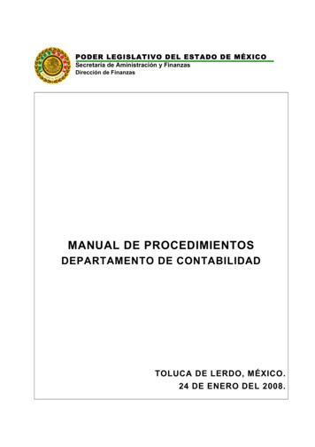 MANUAL DE PROCEDIMIENTOS - Cddiputados.gob.mx