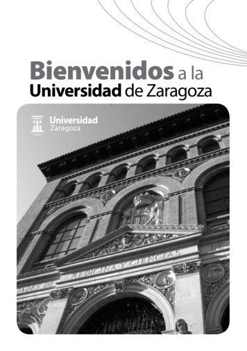Bienvenidos A La Universidad De Zaragoza - Unizar.es