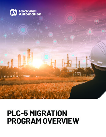 PLC-5 Migration Program Overview - Rockwell Automation