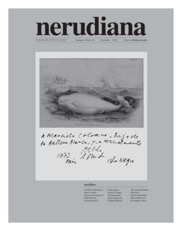 Nerudiana - Fundación Pablo Neruda