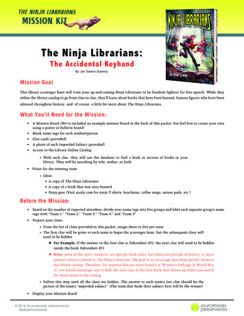 The Ninja Librarians - TeachingBooks 