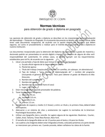 Normas Técnicas - Universidad De Colima