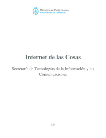 Internet De Las Cosas - Argentina