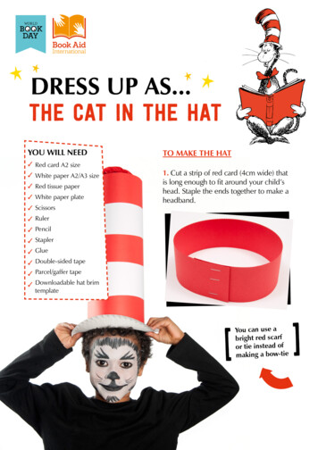 DRESS UP AS The Cat In The Hat - World Book Day
