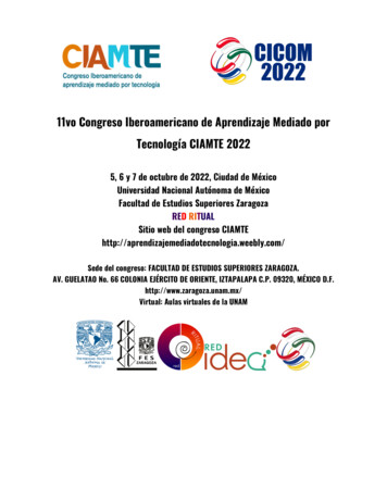 11vo Congreso Iberoamericano De Aprendizaje Mediado Por Tecnología .