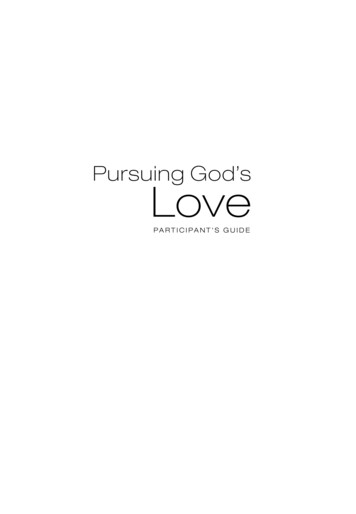 Pursuing God's Love - Margaret Feinberg